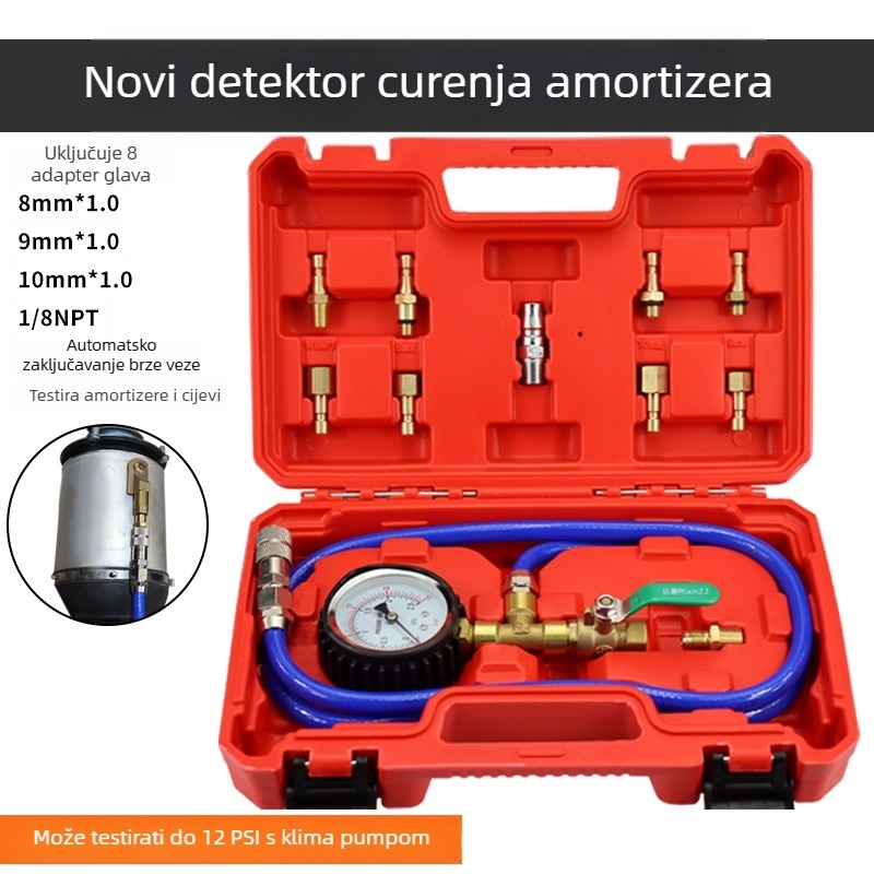 Pneumatski detektor curenja amortizera — specijalni alat za ispitivanje curenja u zračnom ovjesu automobila