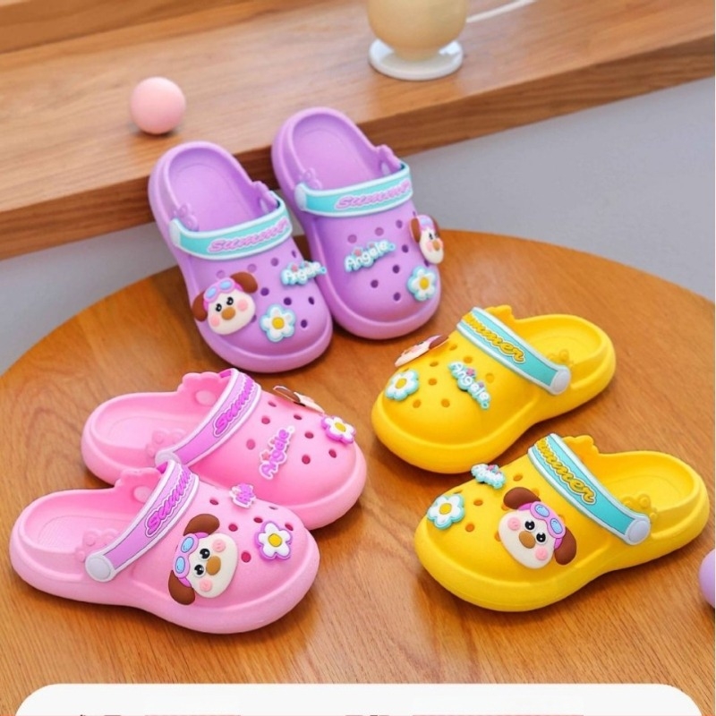 Dječje plažne papuče s PVC gornjim dijelom, unisex, za uzrast 4-16 godina