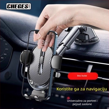 Chegeshi Držač za mobitel u automobilu s usisnim držačem na ploči — univerzalna kompatibilnost, prilagodljiv