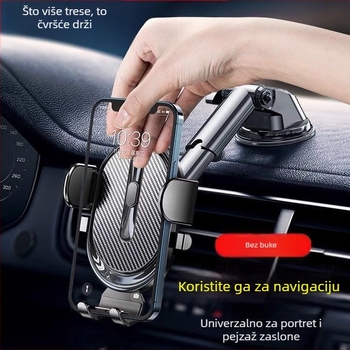 Chegeshi Držač za mobitel u automobilu s usisnim držačem na ploči — univerzalna kompatibilnost, prilagodljiv