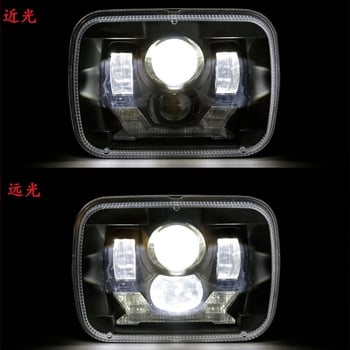 LED prednja svjetla za Wrangler – MS-5798, 78W, 12V, IP65, 3800/2400 lm