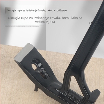 Pro-built višefunkcijski alat za vrt s adze, hoe, digging pickaxe, hammer i weeding tool
