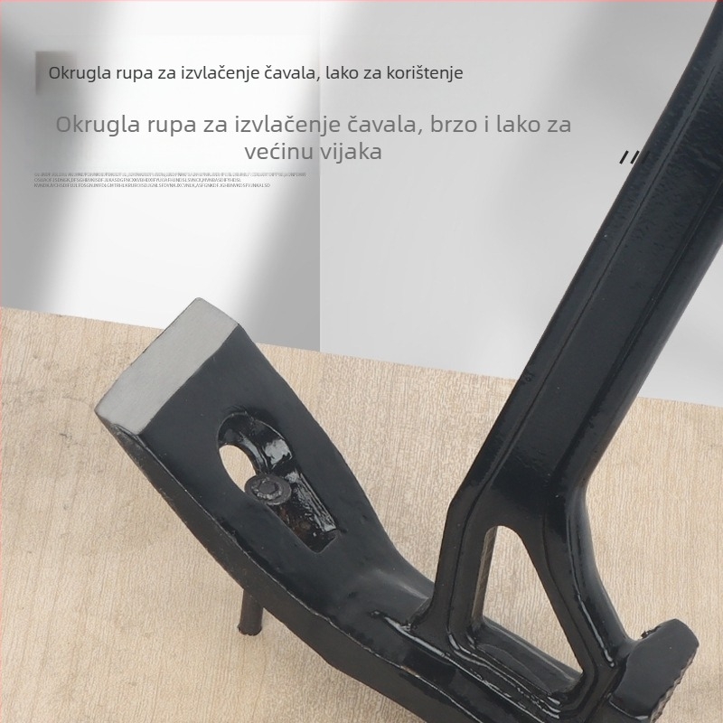 Pro-built višefunkcijski alat za vrt s adze, hoe, digging pickaxe, hammer i weeding tool