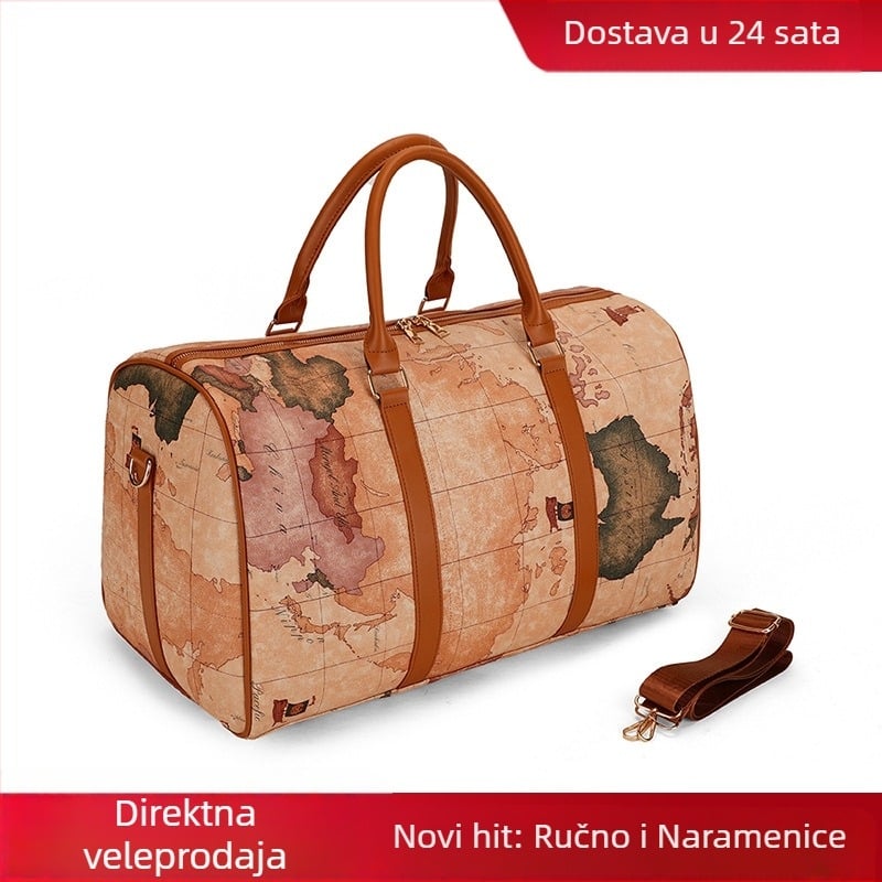Putna torba 20–35L, PU materijal, vodootporna, ultralagana, sklopiva