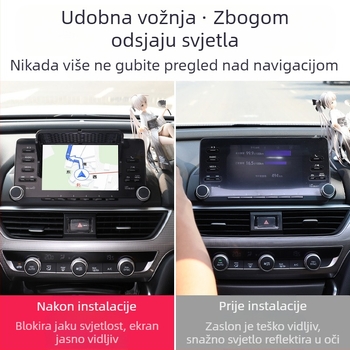 Navigacijski vizir za auto zaslon, ABS materijal, model 133, marka Runner