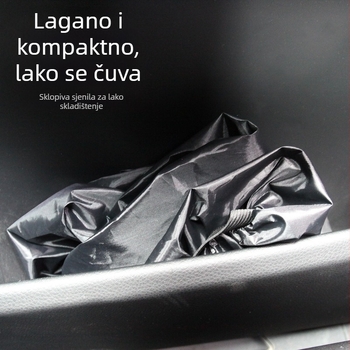 Navlaka za volan od 190T tkanine, zaštita od sunca i toplinska izolacija, univerzalna kompatibilnost, ugradnja kopčama