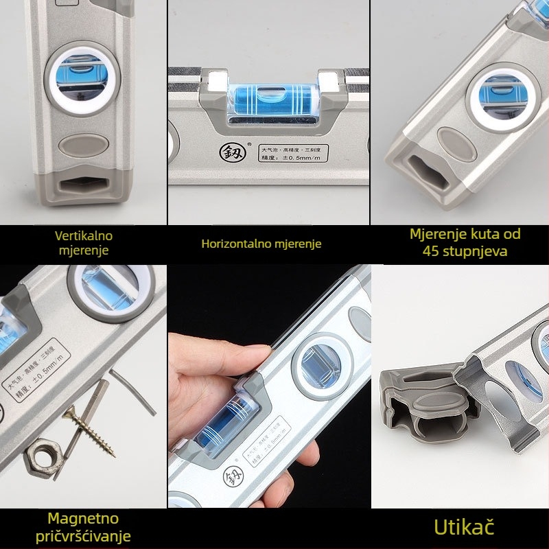 FO-8865 nivela pravilo s magnetnom bazom