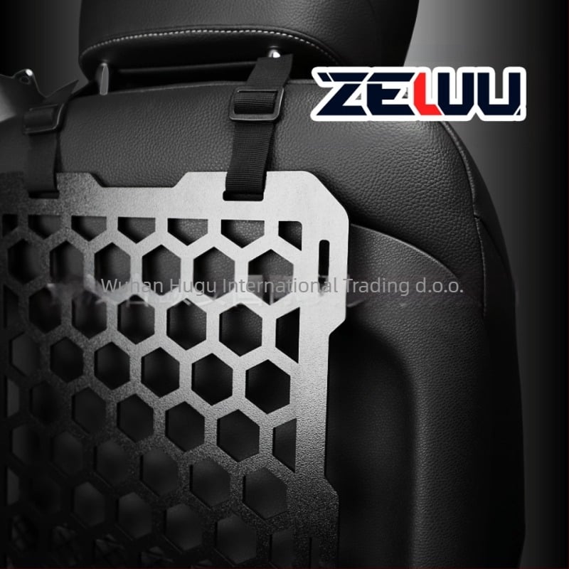 MOLLE šestougaoni panel za vješanje na automobilsku sjedalu, plastični, vodootporni i otporni na naprezanje, universalna kompatibilnost