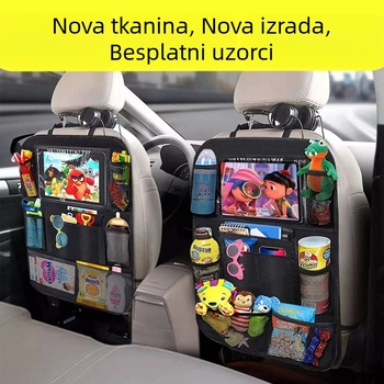 Torba za pohranu stražnjeg dijela sjedala — viseći organizator, Oxford tkanina, montaža u kompletu, s logom