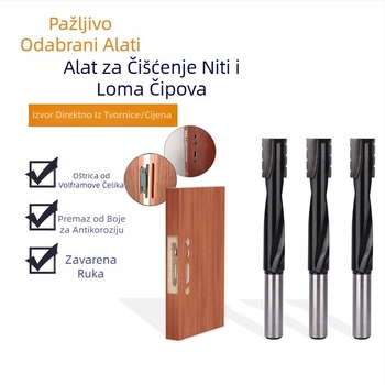 Frez za drvo, Clearing Knife serija, za otvaranje rupa za brave na vratima, uklanjanje oštrih i lomljenje čipova, pogodna za različite strojeve