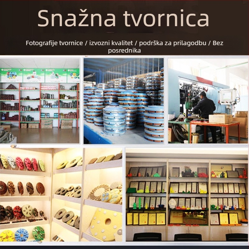 Dijamantni disk za rezanje škriljevih pločica, 45° rub, ravno brušenje, model 012, granulacija 500