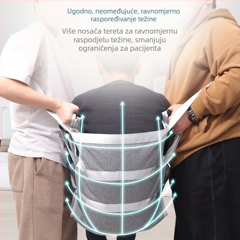 Medicinska transferna podloga Bd02 model, Oxford tkanina, mogućnost prilagodbe, za prijenos i okretanje pacijenata