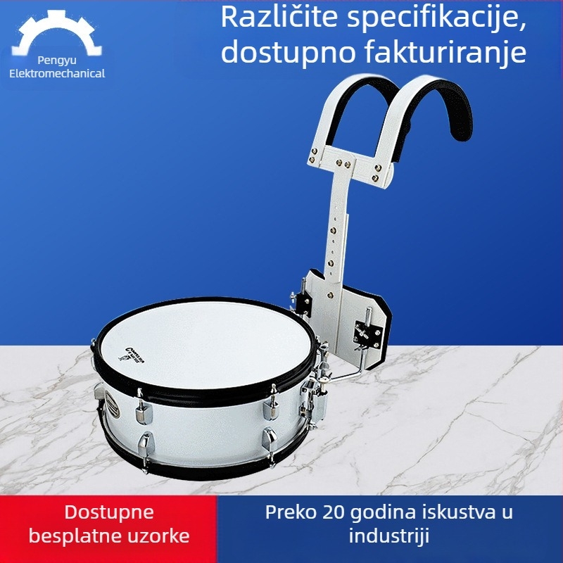 Zadnja rama za marševski snare bubanj — aluminijska legura — model xjgbj — marka Peng Yu — dodaci za zapadne perkusijske instrumente