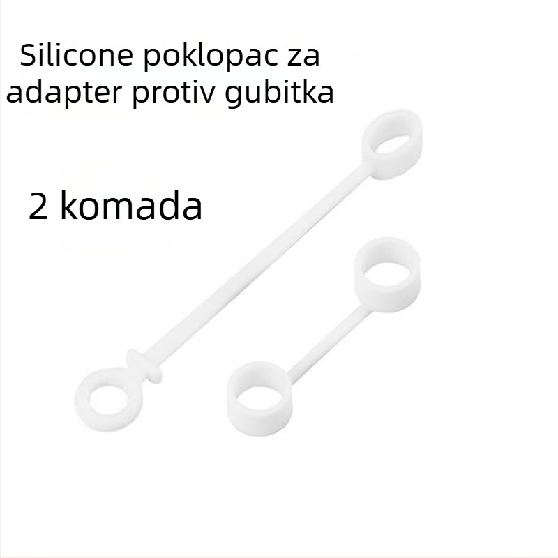 Silikonska zaštitna kućišta protiv gubitka za Type-C pretvarač s narukvicom, model 08