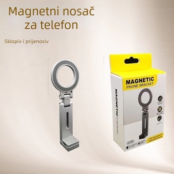 Stolni držač za telefon – univerzalan, plastičan, sklopivi, rotirajući, prijenosan za putovanja