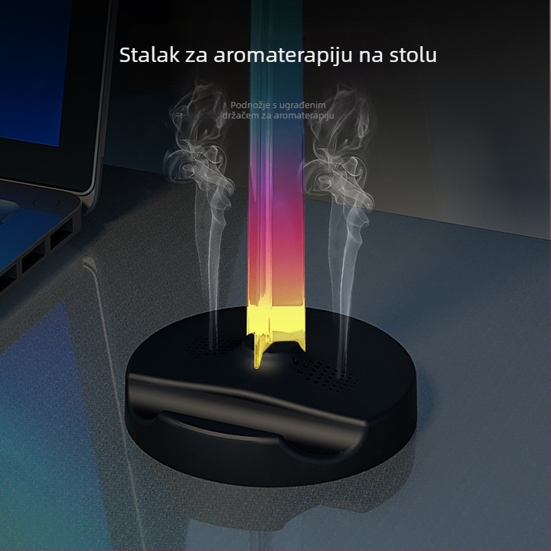 ITLYA10 Stojak za stolne slušalice za igrice, plastična konstrukcija, podrška prilagodbi, opći stil