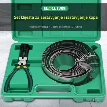 Alat za ugradnju i demontažu piston prstenova, univerzalni kompresor prstenova i kliješta za stezanje