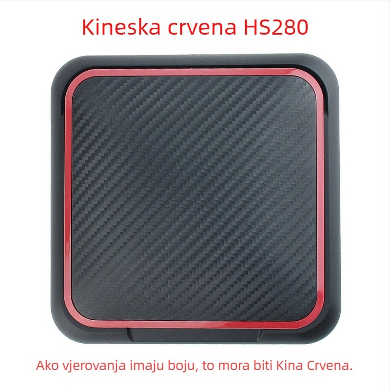 Držač za mobitel na ploči automobila s karbonskom teksturom, silikonska protuklizna podloga i zaštita od sunca, ljepilom montiranje, opća kompatibilnost s instrument pločom