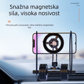 cindry Snažan magnetski prošireni držač za automobil na ploči s MagSafe, lijepljenje za montažu, kompatibilan s instrument pločom, opća upotreba, prilagodba po narudžbi