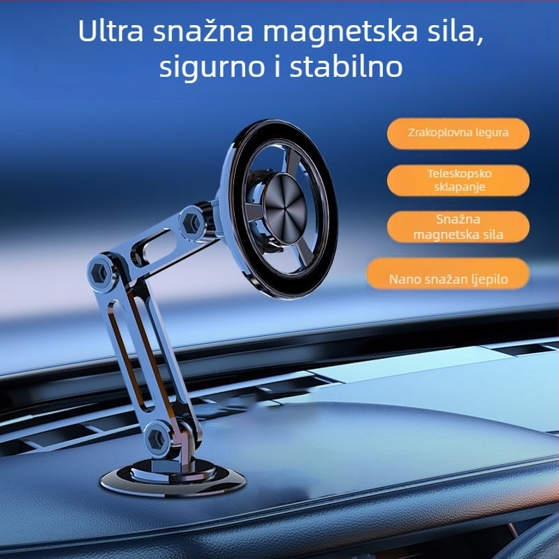 cindry Snažan magnetski prošireni držač za automobil na ploči s MagSafe, lijepljenje za montažu, kompatibilan s instrument pločom, opća upotreba, prilagodba po narudžbi