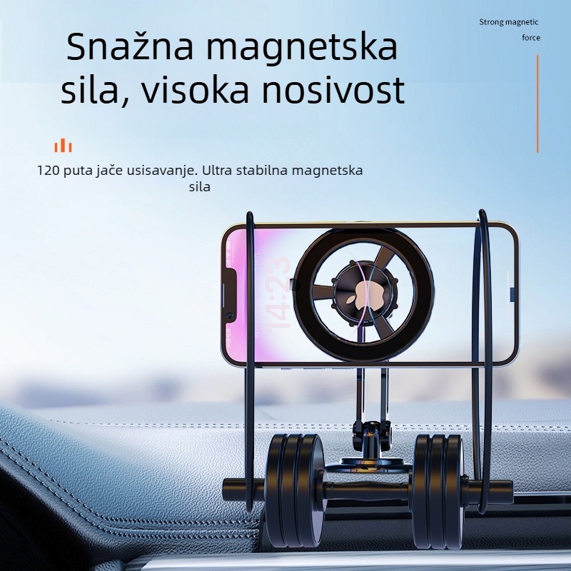 cindry Snažan magnetski prošireni držač za automobil na ploči s MagSafe, lijepljenje za montažu, kompatibilan s instrument pločom, opća upotreba, prilagodba po narudžbi