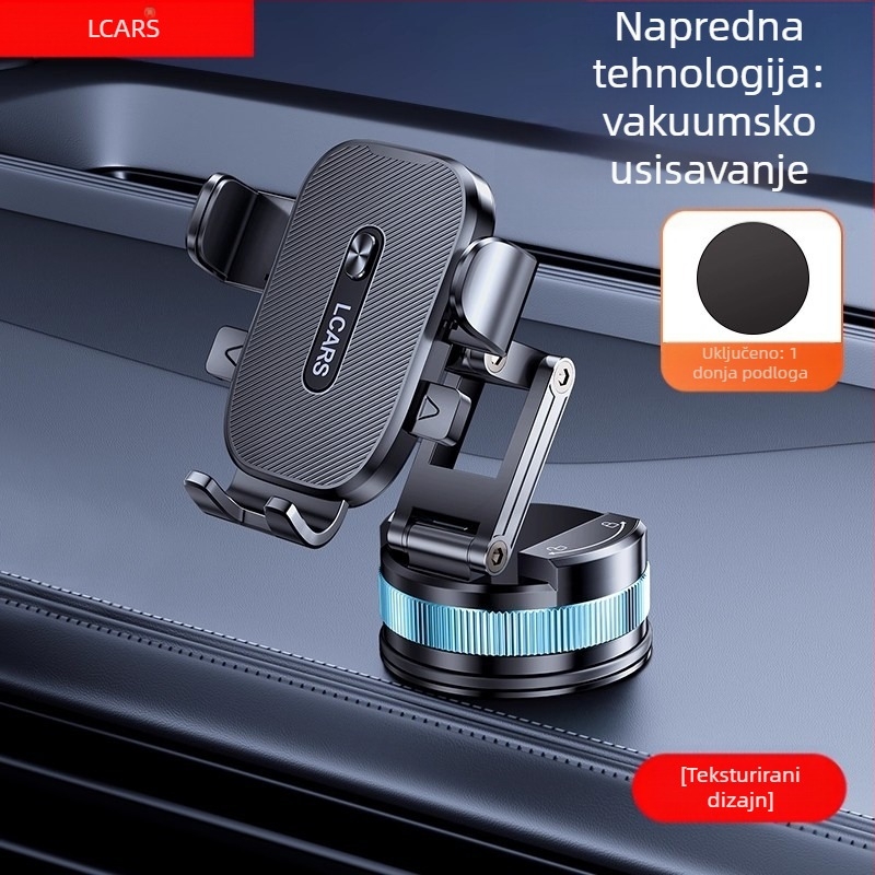 Držač za mobitel u automobilu sa usisnom čašom, magnetskim vakuum dizajnom, sklopnim dizajnom