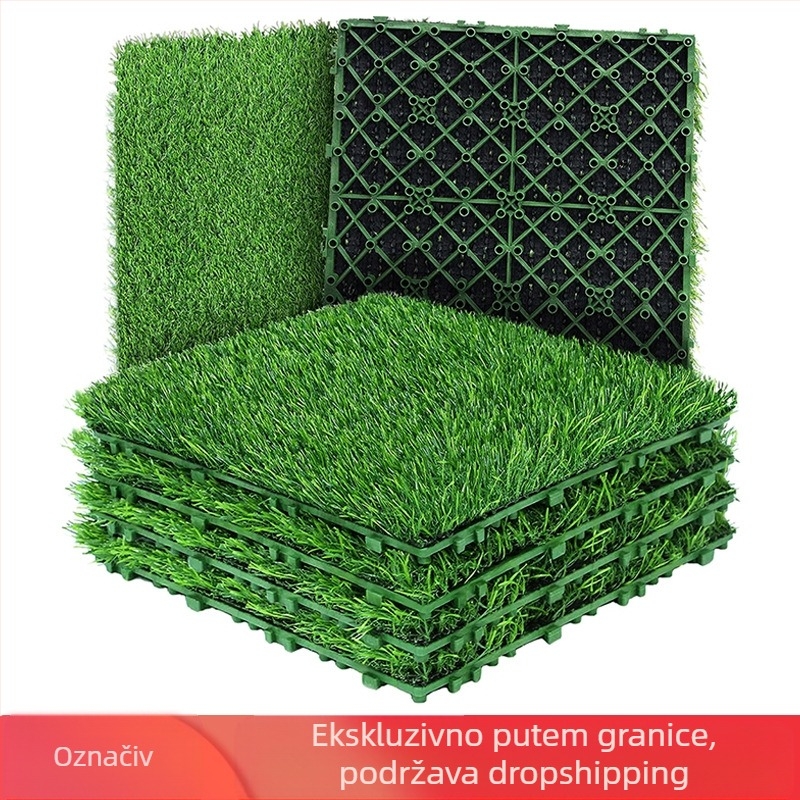 Interlock plastične pločice za travu, simulirana trava, za kućni dekor, marka Other, proces Other