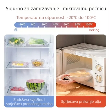 Plastični poklopac za foliju, set 12+ komada, 150 g, kućna uporaba