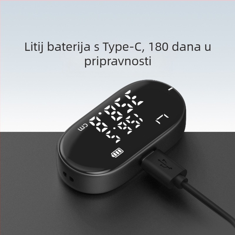 Duke Q2 elektroničko ravnalo za mjerenje zakrivljenih površina s memorijom i Type-C