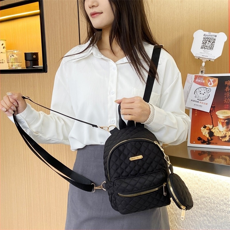 Ruksak od Oxford platna za svakodnevnu upotrebu – proljeće 2024, zatvaranje na zip, unutrašnji džep sa zatvaračem, najlon podstava, gradski minimalistički stil