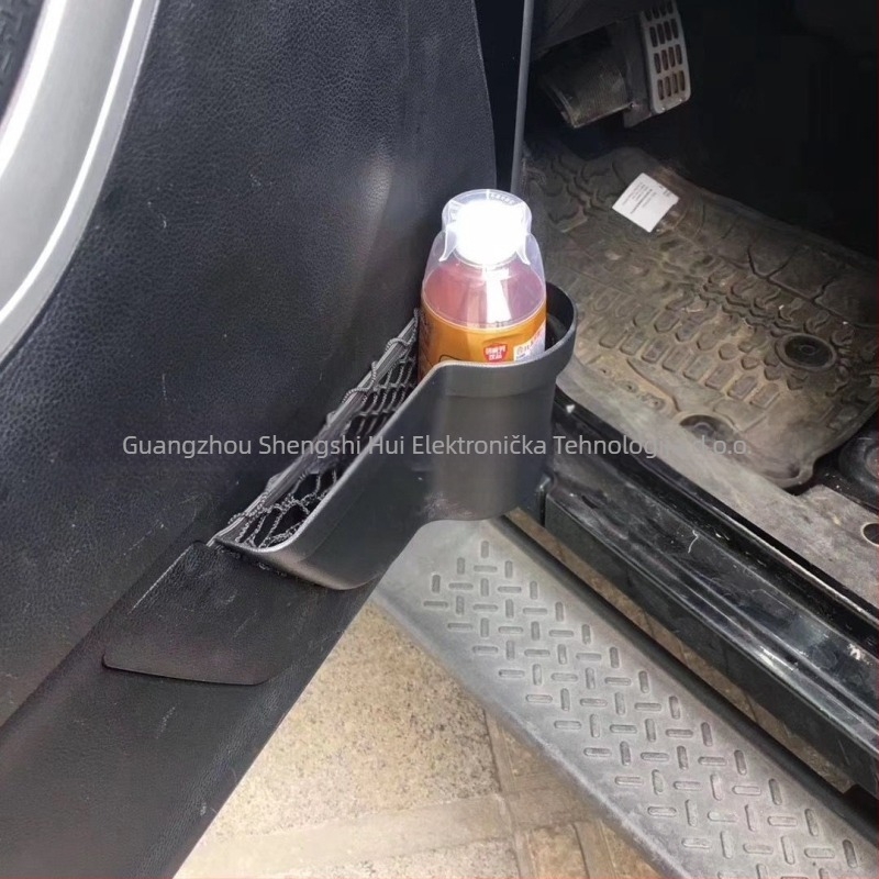 Kutija za pohranu na vratima za Jeep Wrangler JK 2011-2017 s držačem za čaše, ABS, četiri vrata, instalacija bez oštećenja