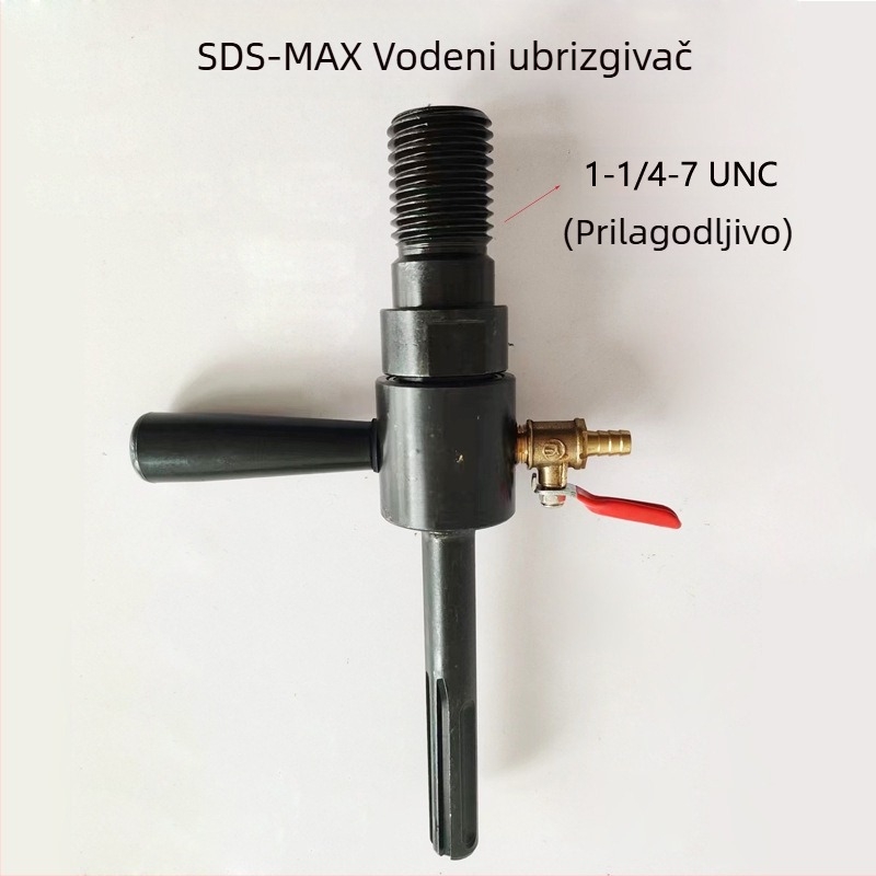 ZUXLA SDS-Plus konverzijska glava za udarnu bušilicu, navoj 1-1/4-7 UNC, materijal 40CR