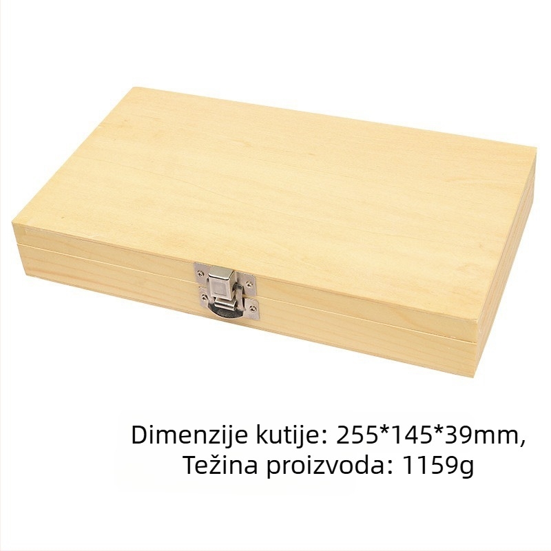 DZT/Dongzhe 6-dijelni set svrdla za drvo u drvenoj kutiji, 6-20