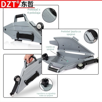 DIYT Višenamjenski alat za pričvršćivanje spojeva od suhozida za gradnju podova — metal i plastika, 1 komad, kućna upotreba, nacionalni standard