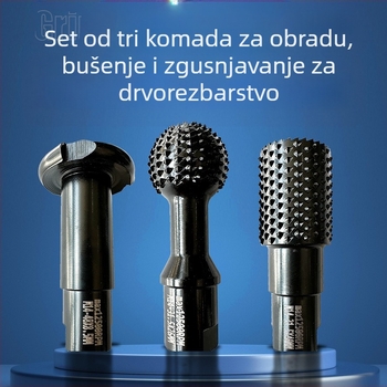 Hongtai set alata za stolarstvo, model M10–M14, ugljično čelični, za stolarstvo, mogućnost prilagodbe.