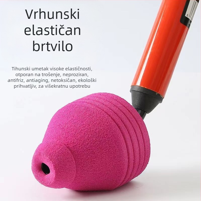 WC-usisni alat – Fine rock, PVC, 60 kom., izdano 2017