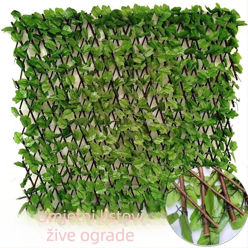 Maple Leaf umjetno lišće za ogradu — plastika i svila cvjetovi, postupak injekcijske formacije, Five-color grass brand, namjena: ostalo