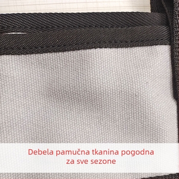 Lumbalni trak za vuču – Materijal: debela pamuk tkanina, Model 025, Za struk