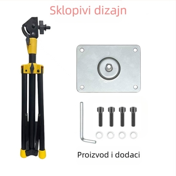 Željezni stalak za bubnjeve za zapadne perkusije, dodatna oprema glazbenih instrumenata