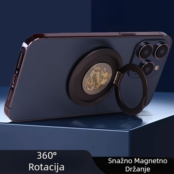 Metalni magnetski držač prstena za telefon MagSafe, 360° rotacija, kompatibilan MagSafe