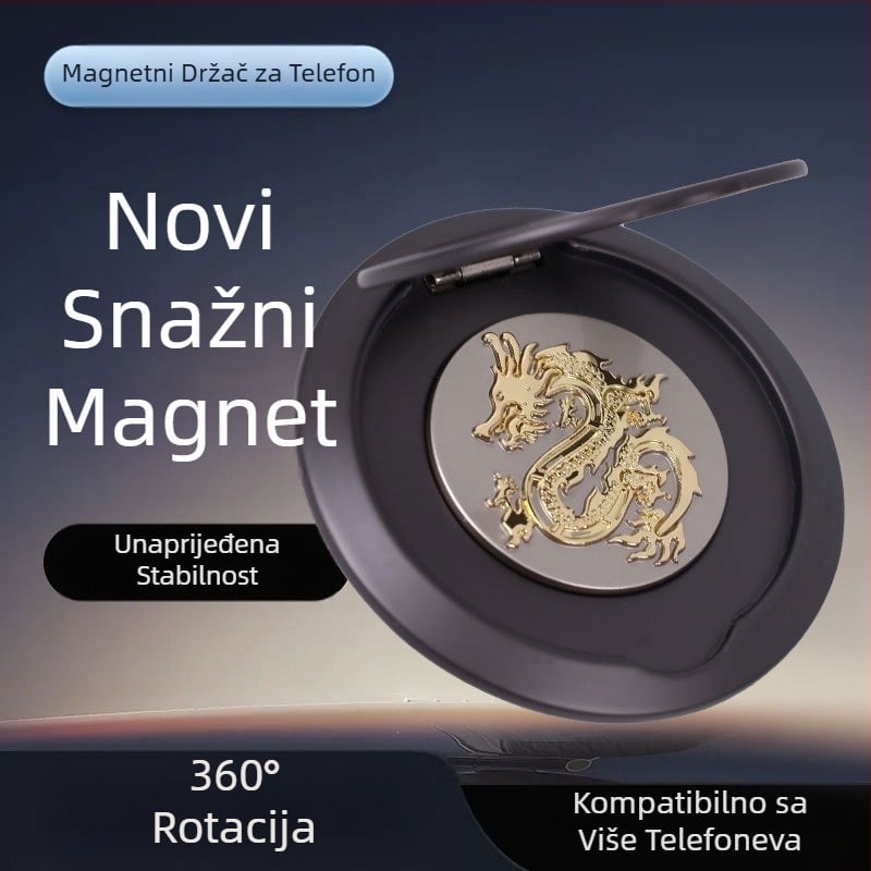 Metalni magnetski držač prstena za telefon MagSafe, 360° rotacija, kompatibilan MagSafe