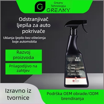 Uklanjivač ljepila za folije za vozila — snažan, ne šteti boji, višenamjenski čistač za folije vozila (Platinum Jerry)