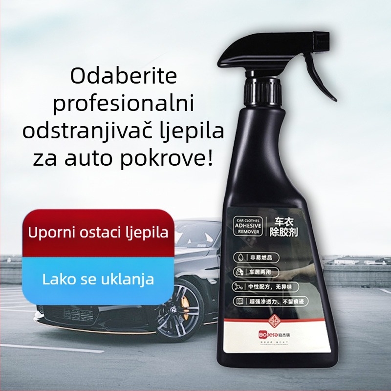 Uklanjivač ljepila za folije za vozila — snažan, ne šteti boji, višenamjenski čistač za folije vozila (Platinum Jerry)