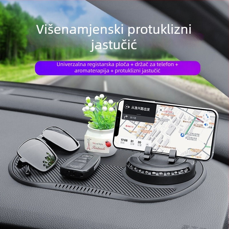 Rising PVC nosač za telefon za ploču automobila s protukliznom podlogom, proizvedeno u Guangdongu