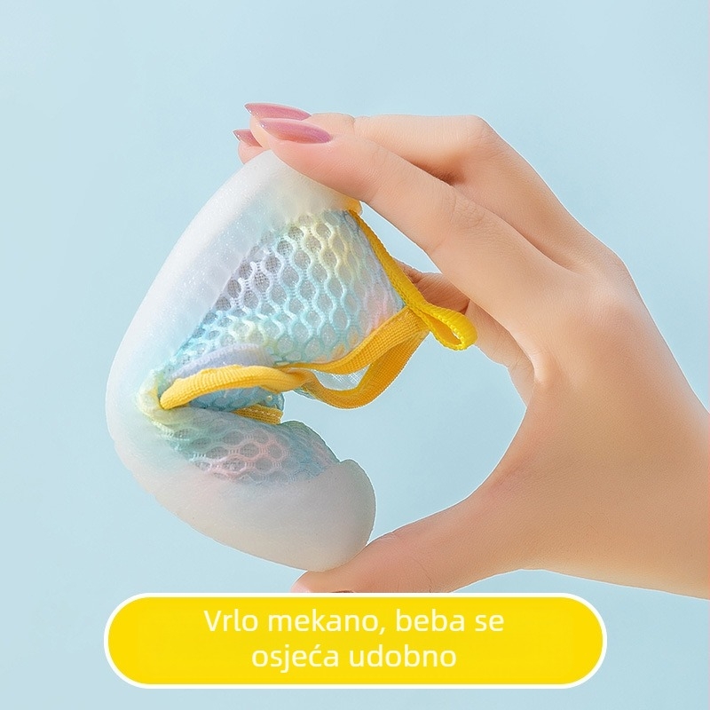Cipele za bebe i malu djecu s mrežastim gornjim dijelom, dišuće, zatvaranje na Velcro, niski kroj, za uzrast 12–36 mjeseci
