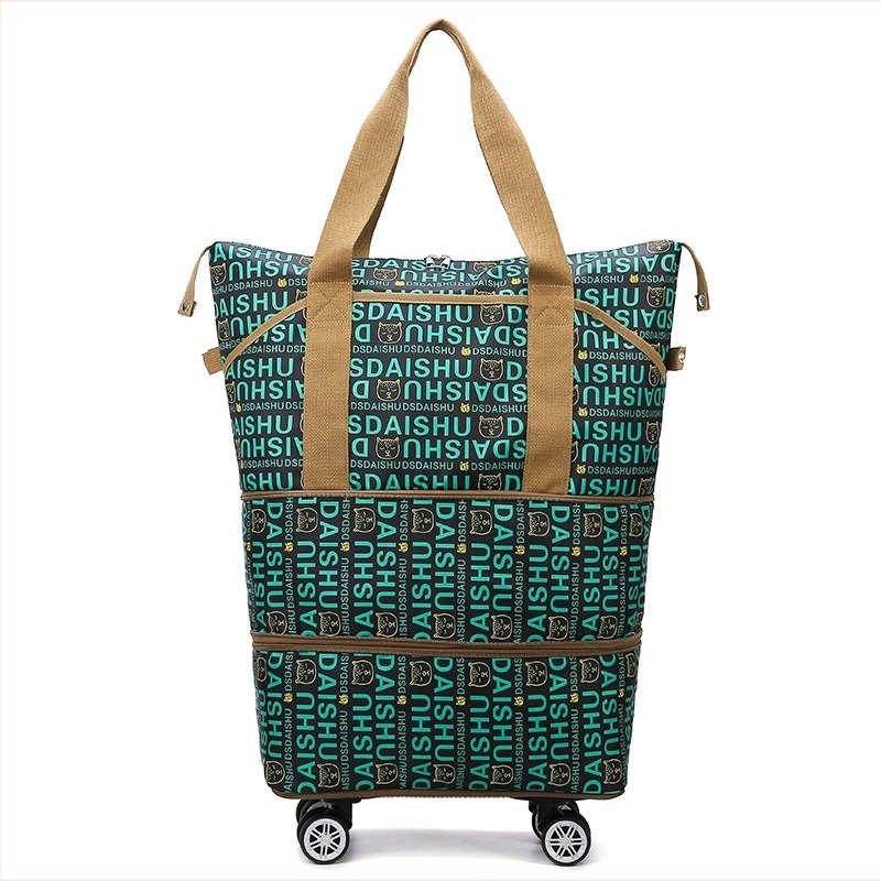 Putna torba s kotačićima od 360° i sklapanjem proširenja, 56–75L, Oxford platno, ultra lagana