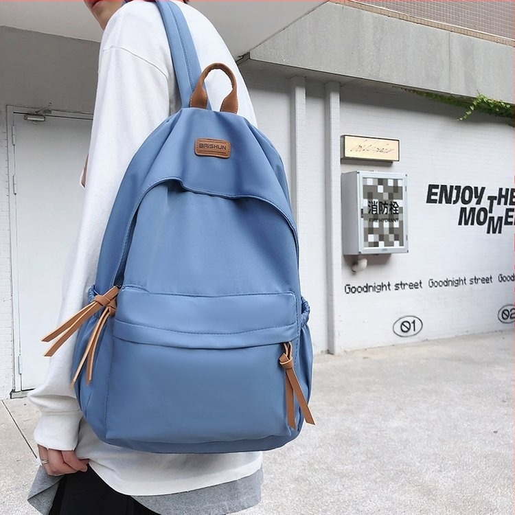 Ruksak – korejskog stila, unisex, pamuk, 20–35L, smanjuje teret, za svakodnevnu uporabu