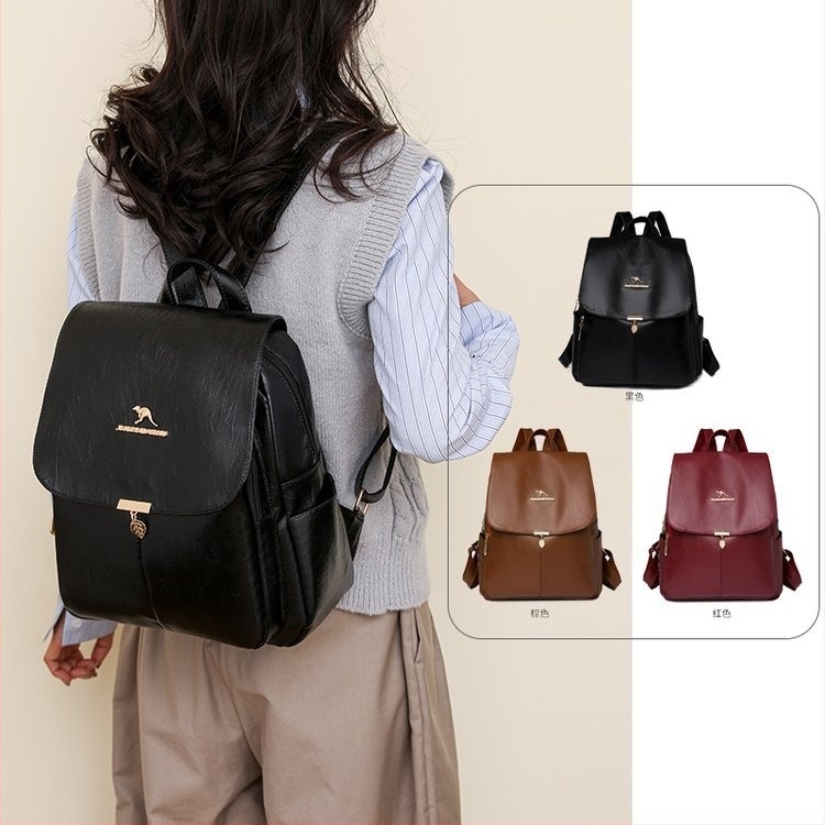 PU ruksak sa zatvaračem, mekana konstrukcija, unutarnja džep, za rekreacijska putovanja, proljeće 2025