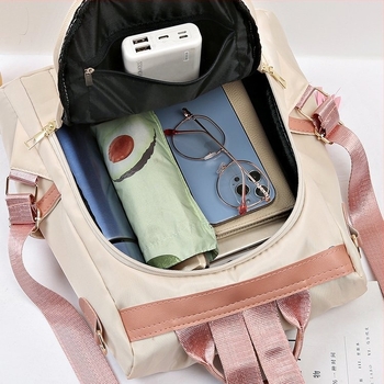 Ženski ruksak za outdoor — Najlon, Vodootporan, Zatvarač, ID džep, Velika kapaciteta