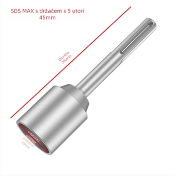 SDS Max udarna bušilica za električare, metalni materijal, održavanje telekomunikacija